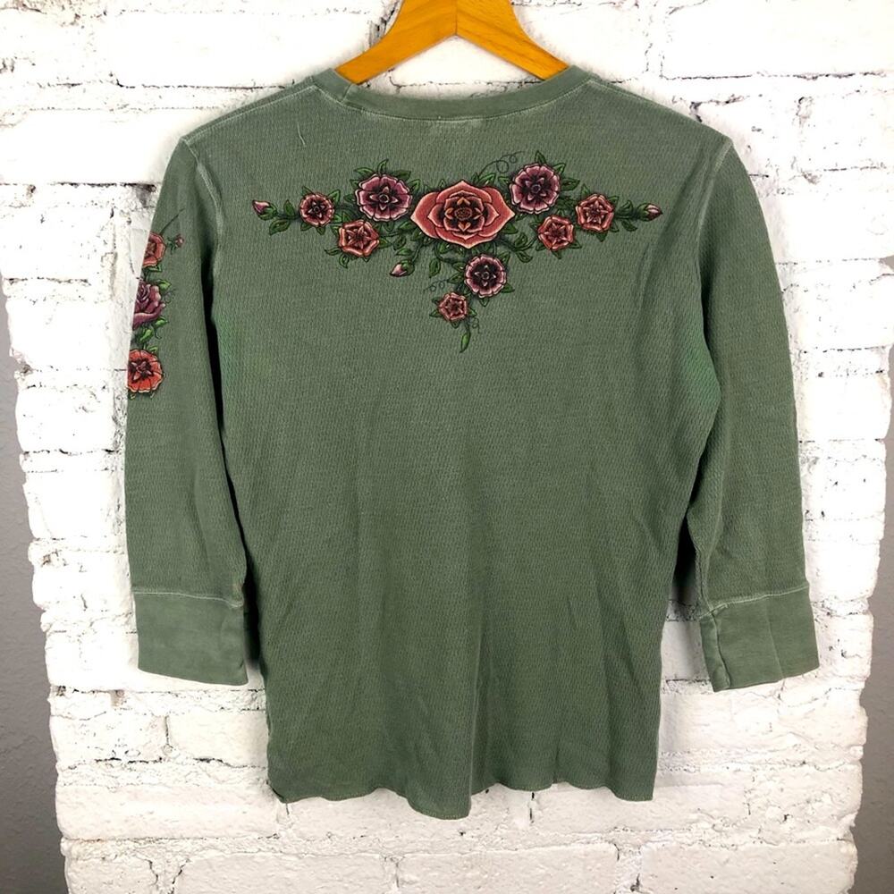 Vintage Lucky Thermal Y2K Long Sleeve